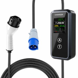 3.5kW 7kW 11kW 22kW Portable EV Charger